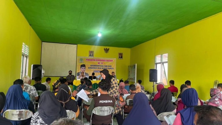 Penguatan Demokrasi Daerah ke-9 yang Digelar oleh Anggota DPRD Kaltim M Husni Fahruddin.